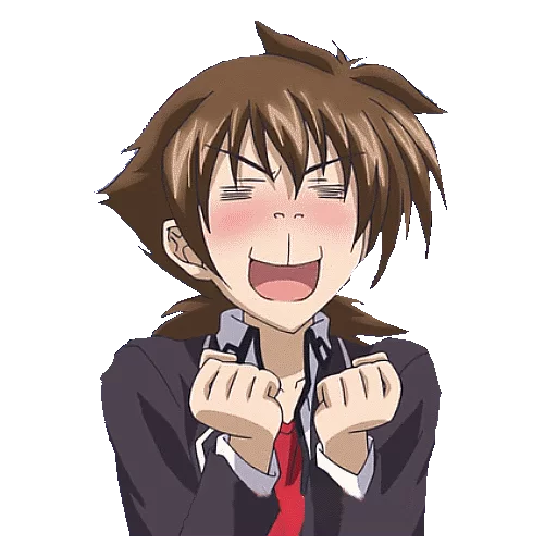 Sticker set «HIGH SCHOOL DXD» for Telegram for free and without