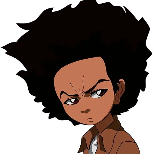 Sticker set «The Boondocks» for Telegram for free and without registration